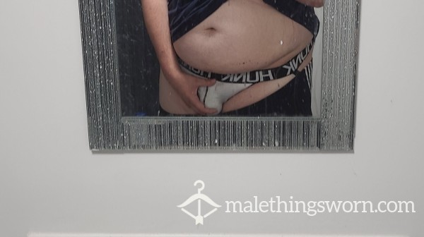 White Hunk Jockstrap Worn For 3 Days