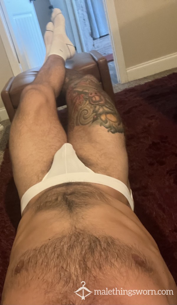White Jock Strap