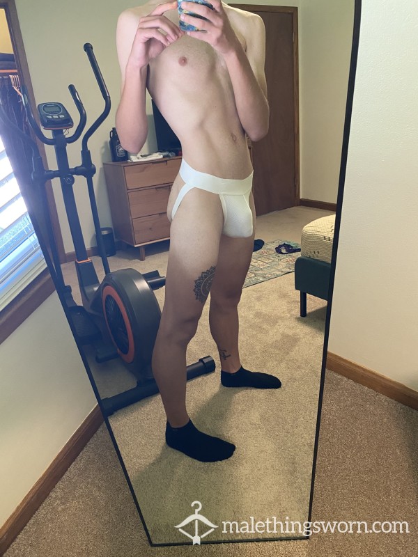 White Jockstrap