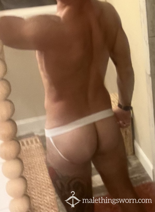 White Jockstrap