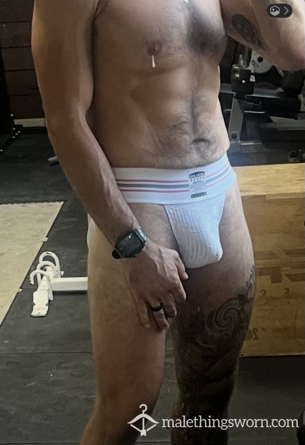 White Jockstrap