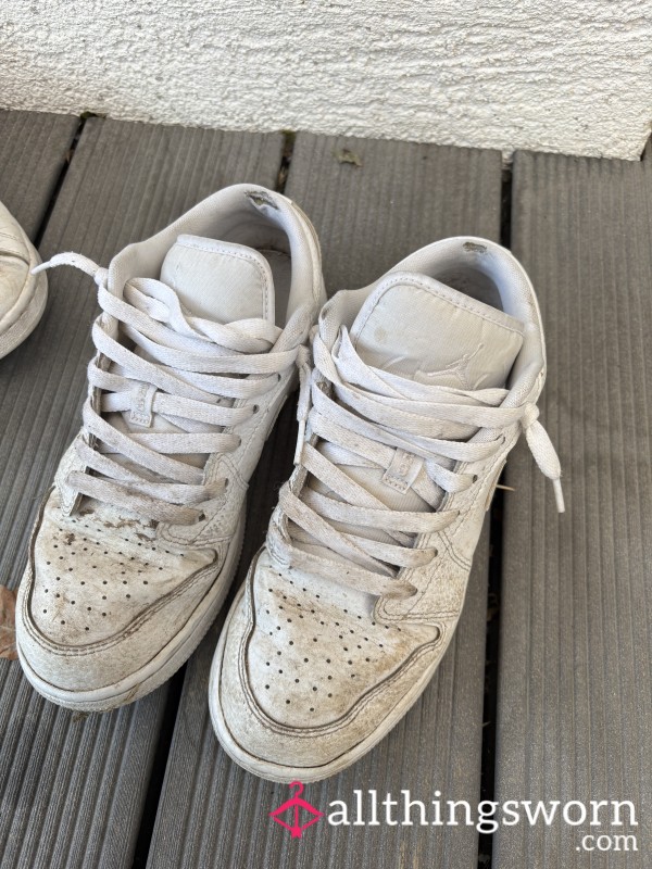 White Jordans