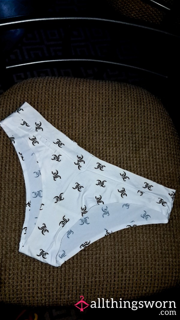 White Juicy Couture Panties