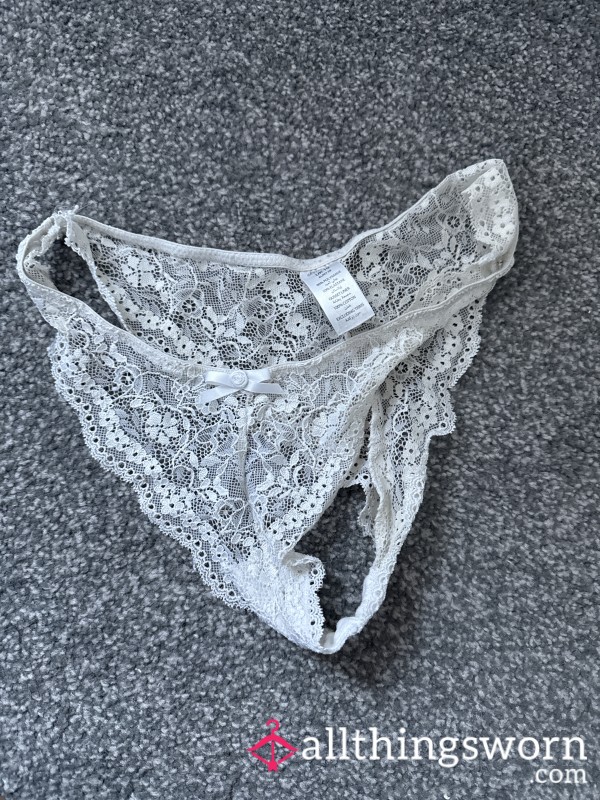 White Lace Boux Avenue Panties