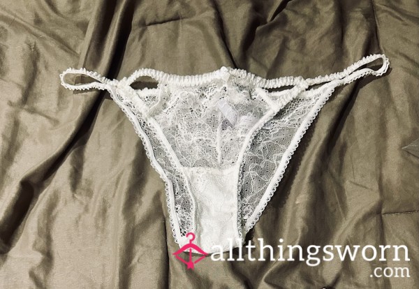 White Lace Full Panties