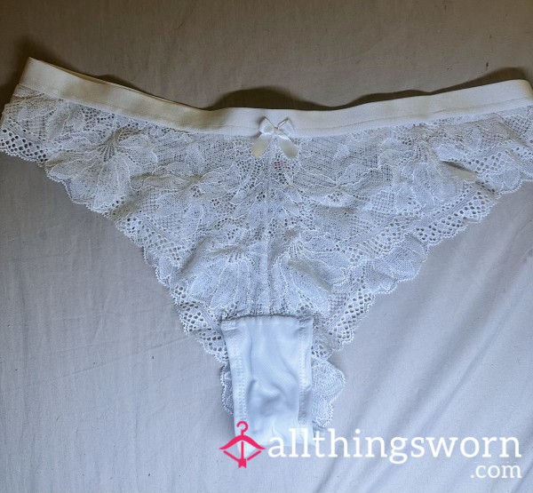 White Lace Panties 14 🤍