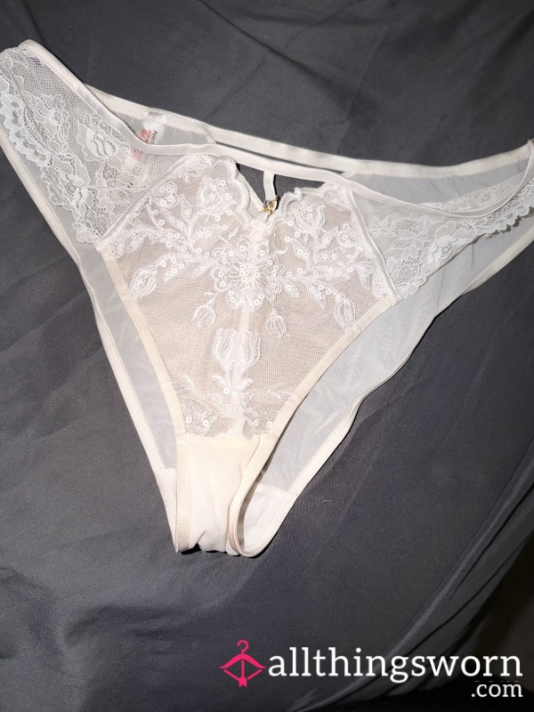 White Lace Panties
