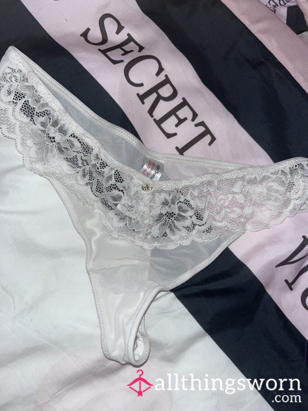 Mesh/Lace Thong - Ann Summers Size 8