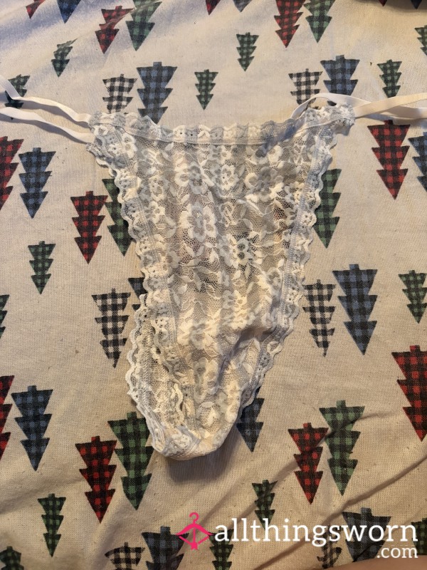 White Lace Victoria’s Secret Thong