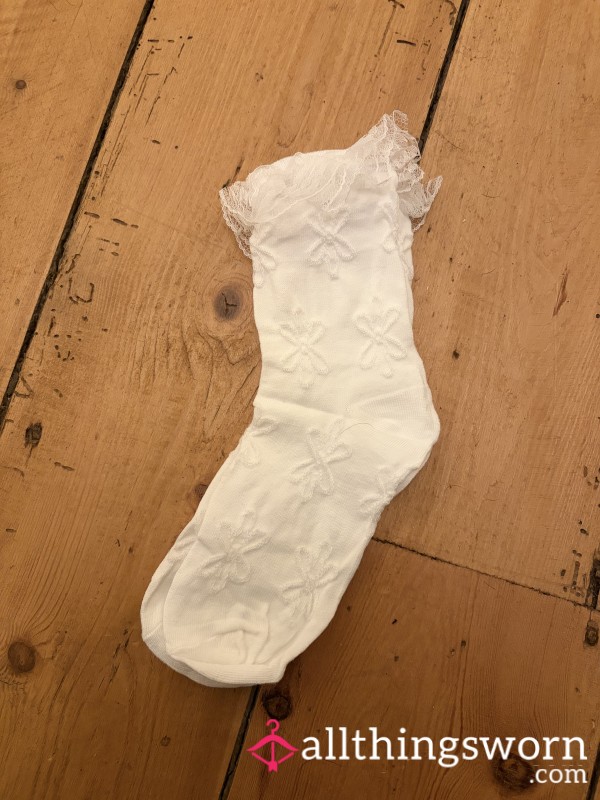 White Lacey Socks🤍