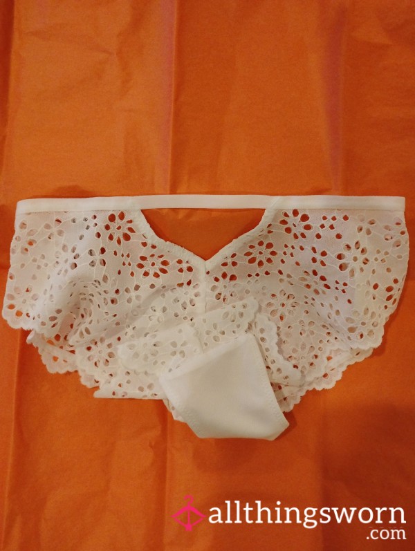 White & Eyelet Lace ⭐ Custom Worn