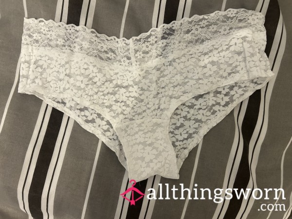 White Lacy Panties