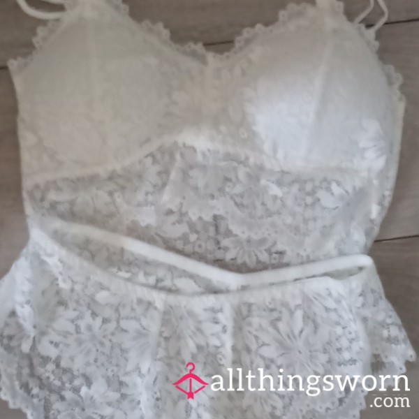 White Bra And Panty Set