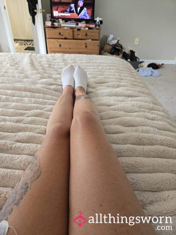 White Little Ankle Socks