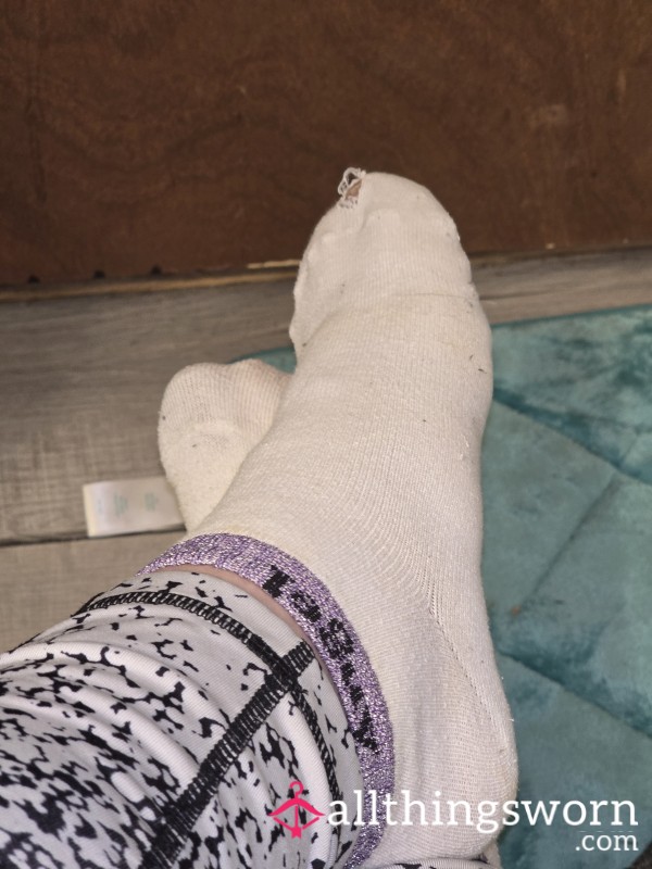 White Little Girly Socks