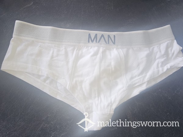 WHITE MAN BREIFS