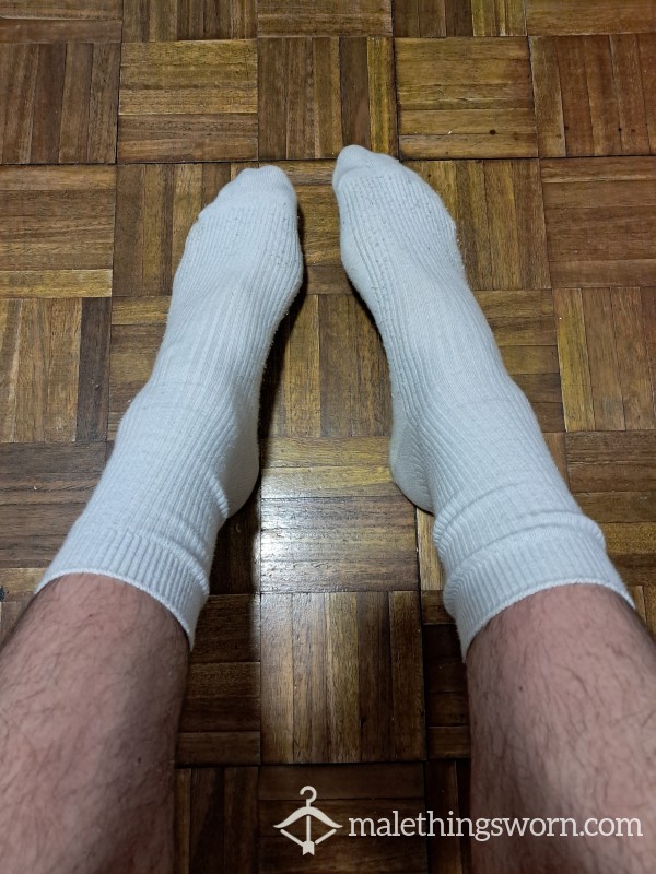 White Muji Socks