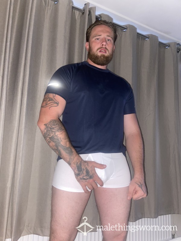 White Musky Boxers