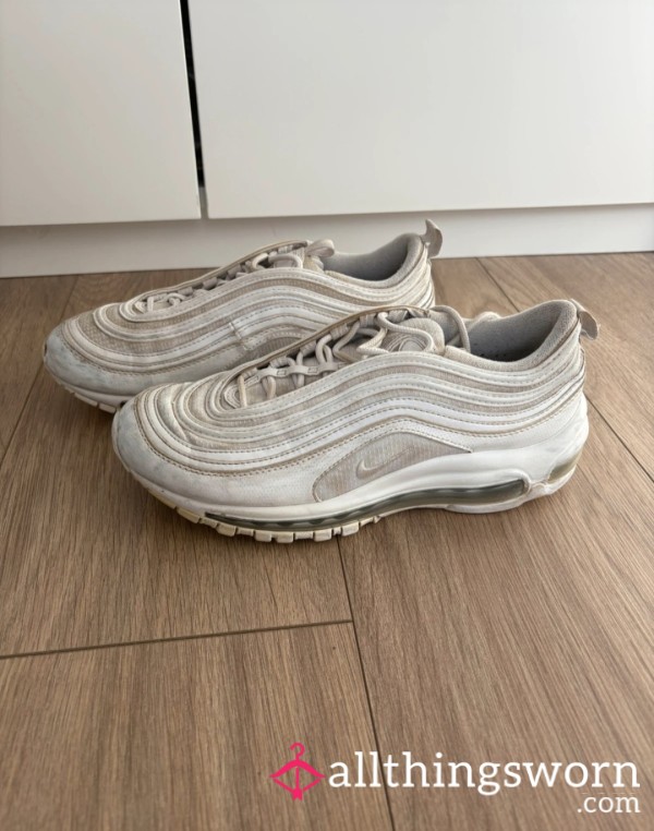 White Nike Airmax 97😈 |DIRTY|Well-worn