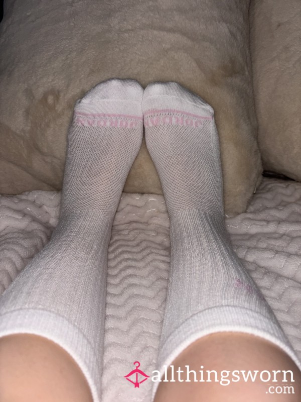 White Nike Jordan Crew Socks