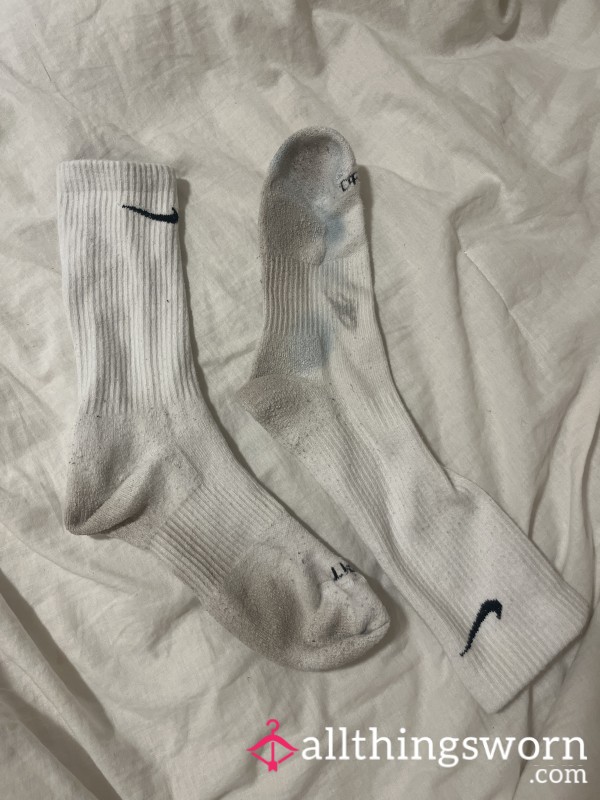 White Nike Socks 🧦