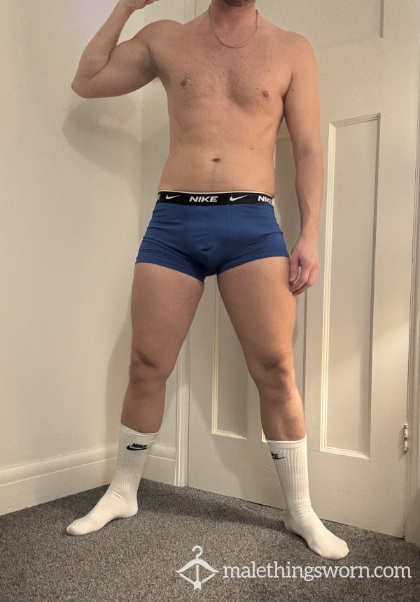 White Nike Socks