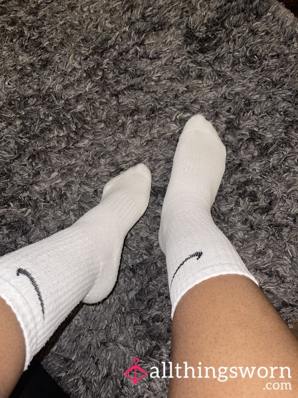 Ebony Worn Nike Socks