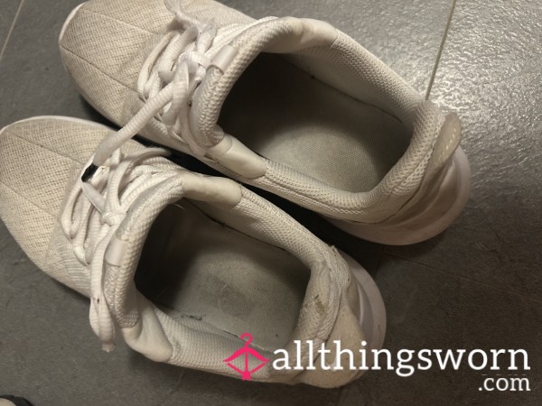 White Nikes, Dirty & Full Of Attitude 😉