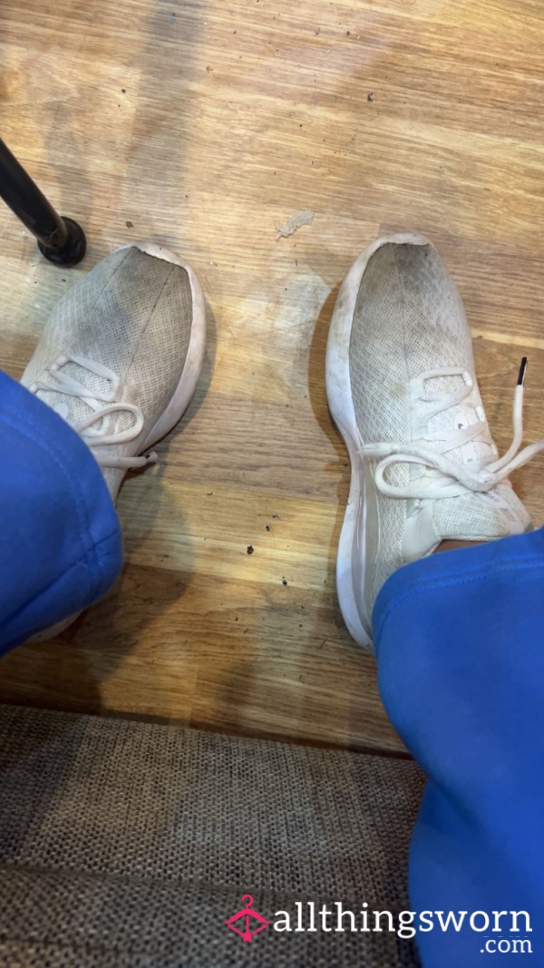 White Nikes, Dirty & Full Of Attitude 😉