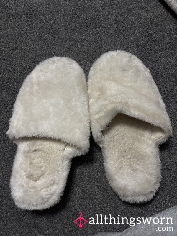 White Old Slippers