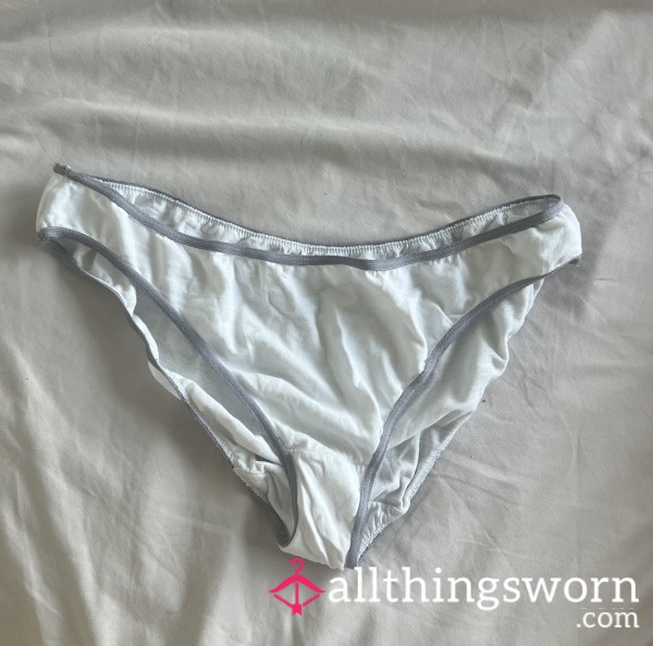 White Bikini Cut Panties