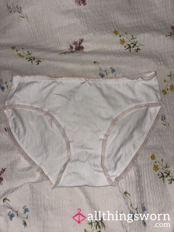 White Panties Custom Wear