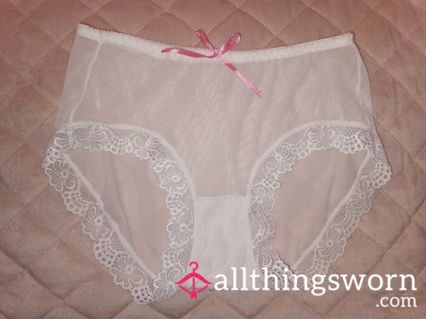 White Panties (fits UK 8/10)