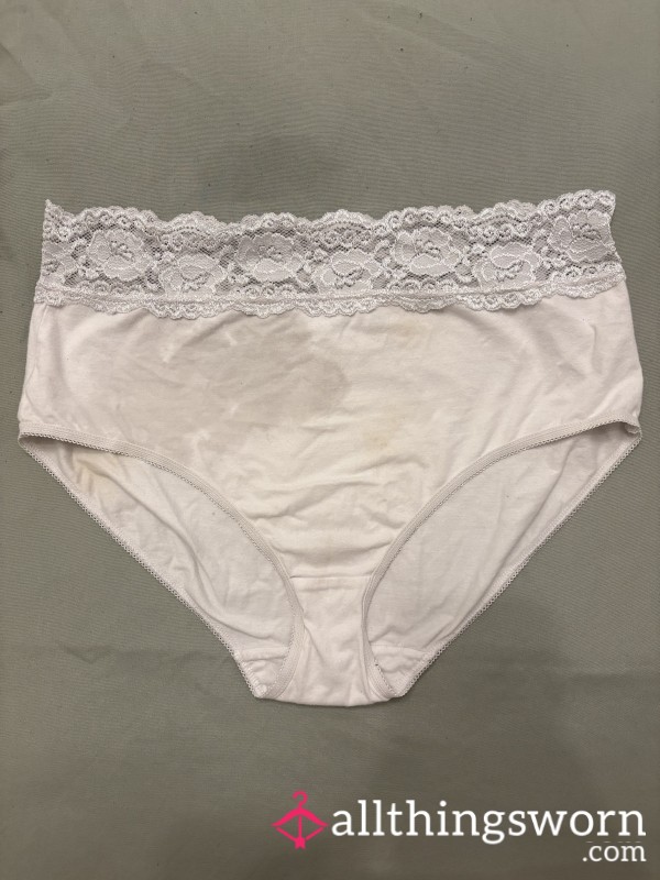 White Panties With Lace