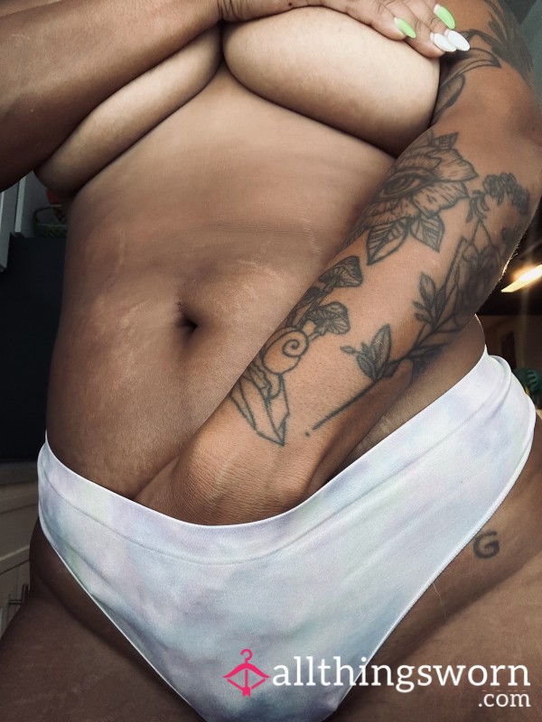 White Pastel Thong 🤍