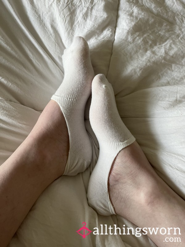 White Ped Socks