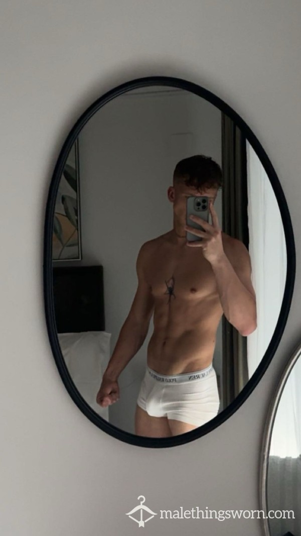 Used White Polo Ralph Lauren Boxershort