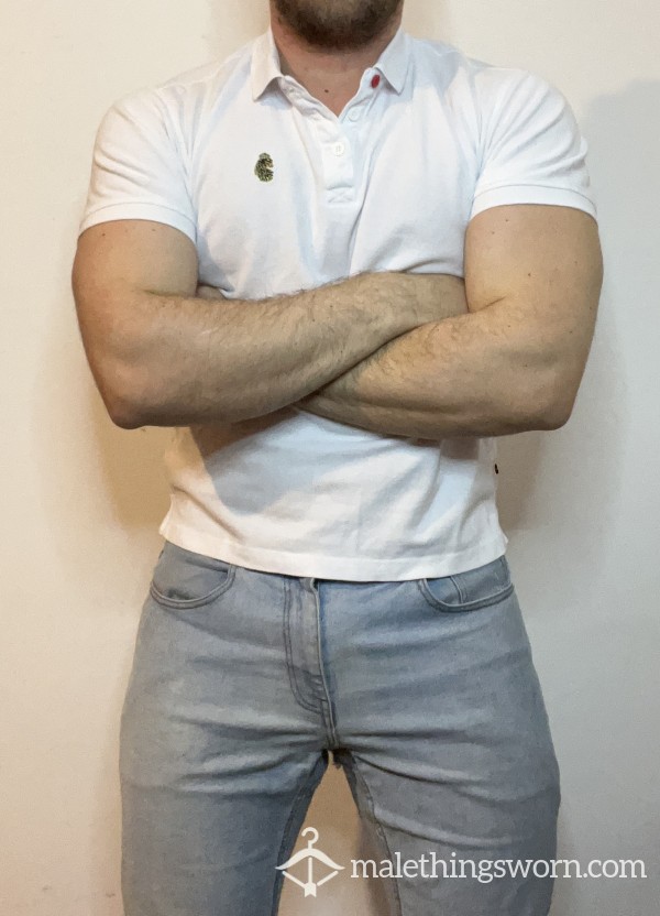 GB LUKE WHITE POLO