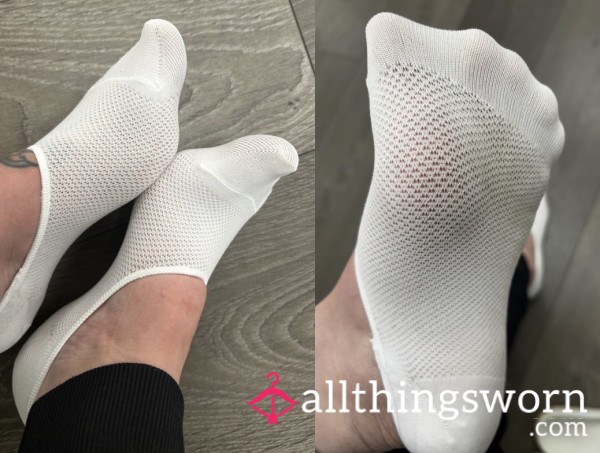 White Pop Socks