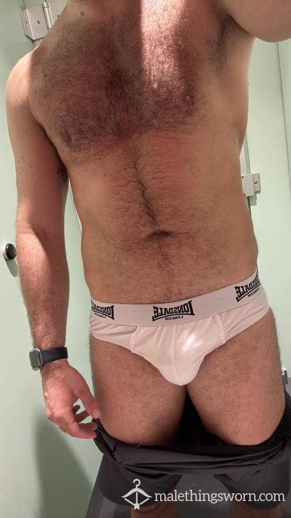 White Post Gym Briefs