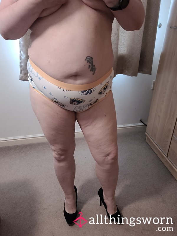 White Power Puff Knickers