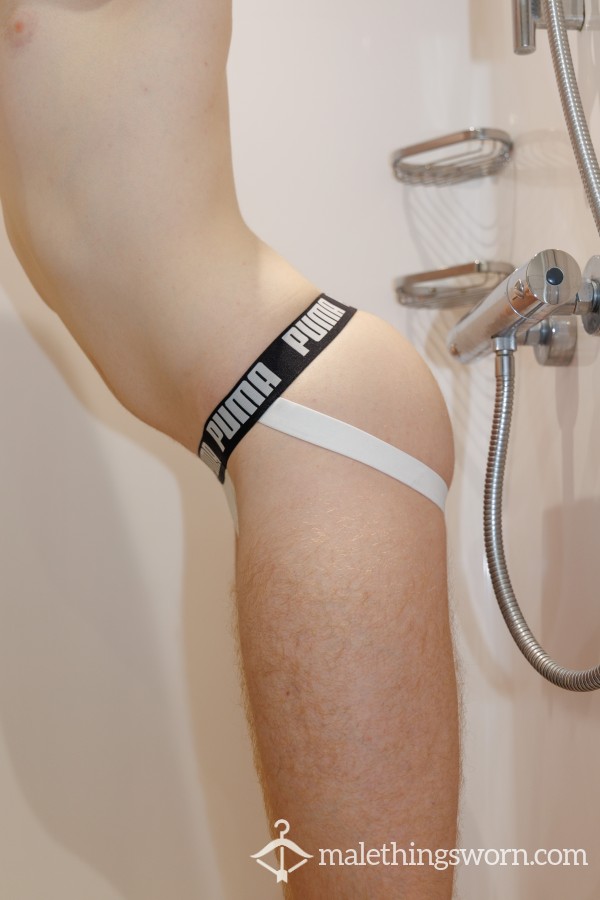 White Puma Jockstrap