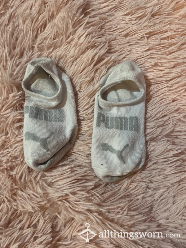 White Puma Socks