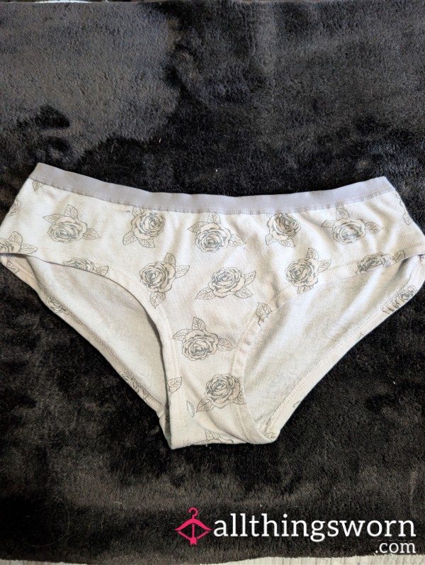 White Rose Print Wonder Nation BoyShorts