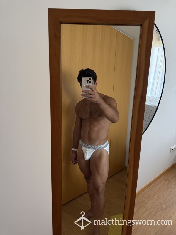 White Saligia Briefs