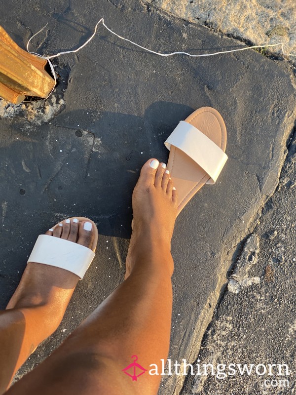 White Sandals