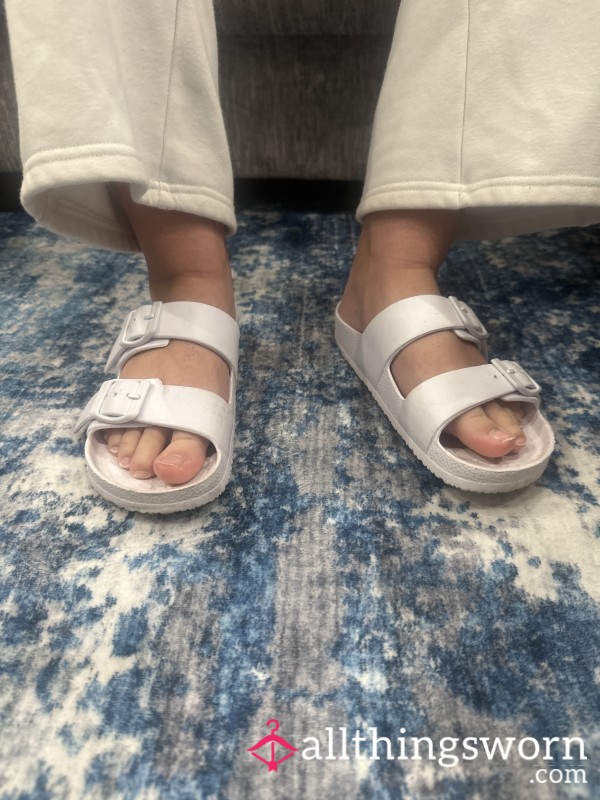 White Sandals