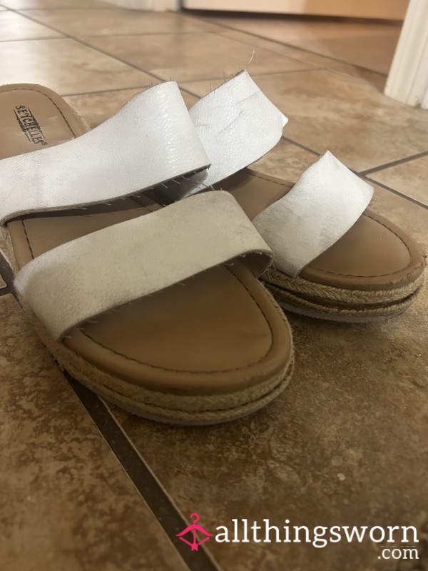 White Sandals