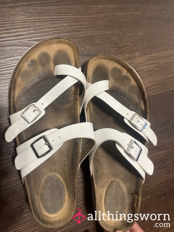 White Sandals