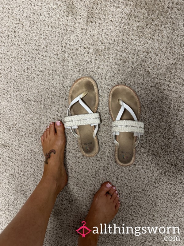 White Sandals